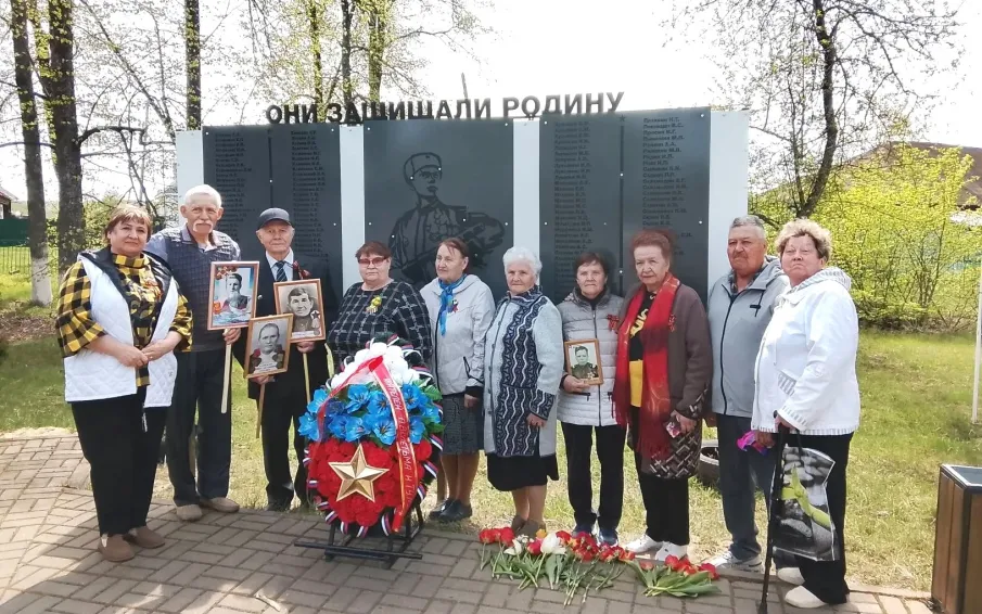 В Велетьме открыли памятный стенд землякам — участникам Великой Отечественной войны